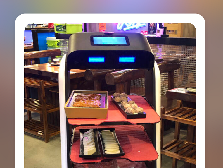 KEENON Delivery Robot Entry the Popular Traditional Hot Pot Restaurant-- Tan Ya Xue Hot Pot